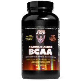 HEALTHY N FIT -Anabolic Amino BCAA -Correct Proportioned BCAAS- 180 tablets
