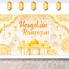 DPKOW Platinum Ramadan Decorative Hosgeldin Ramazan Banner Background Ramadan Mubarak