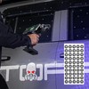 250pcs Visibility Film Point scanning Reflective Marker Stickers, Suitable for
