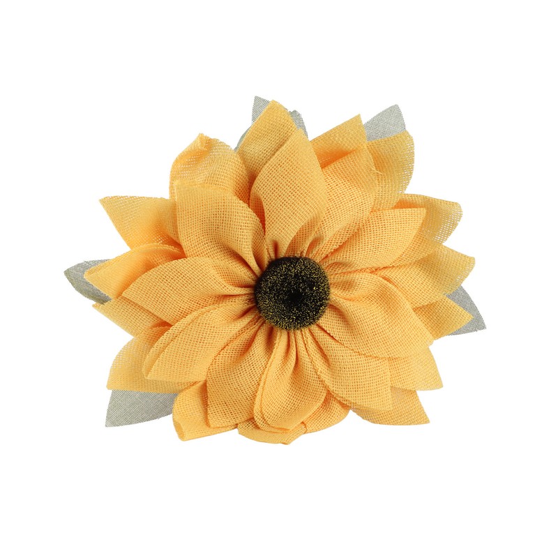 Artificial Sunflower Wreath Wall Hanging Sunflowers Ornament for Farmhouse Door