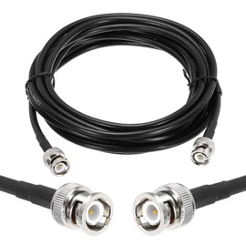 sourcing map 1PCS RG58 Coaxial Cable 12ft/3.7 M, BNC Male to BNC Male Coax Cable 50 Ohm Low Loss Cable for CB Radio, Ham Radio, Antenna Analyzer