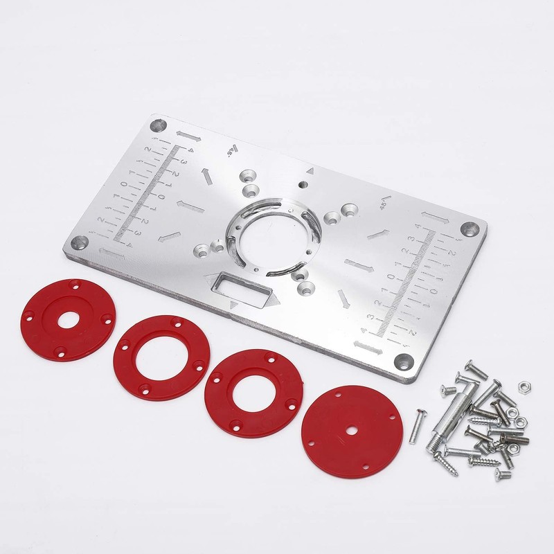 KATSU Aluminium Router Table Insert Plate