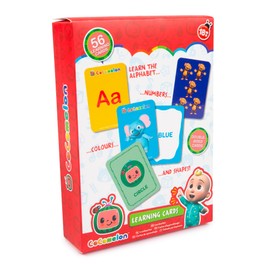 CoComelon Learning Cards - Flash Cards For Toddlers Age 2 Toys - Educational Toys For 2 Year Olds - Contains Alphabet Flash Cards And Number Flash Cards
