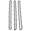 3Pcs Chainsaw Chain Universal Part 3/8in Pitch 1.3mm Middle Guide