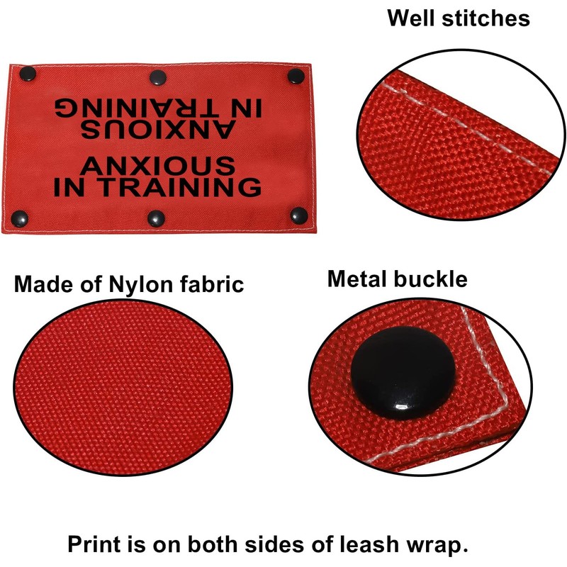 Funny Dog Leash Sleeve Have Anxious in Training Dog Leash