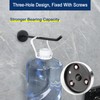 NearMoon Coat Hooks, Wall Mount Hooks for Hanging Hat Hurse