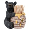 BLACK FOREST DECOR Honey Bear Toothpick Holder