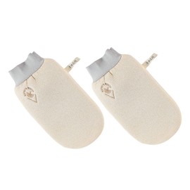 MERRYHAPY Shower Thicken Gloves Body Cleaning Gloves Back Scrubbers Non-skid Bath Mitts