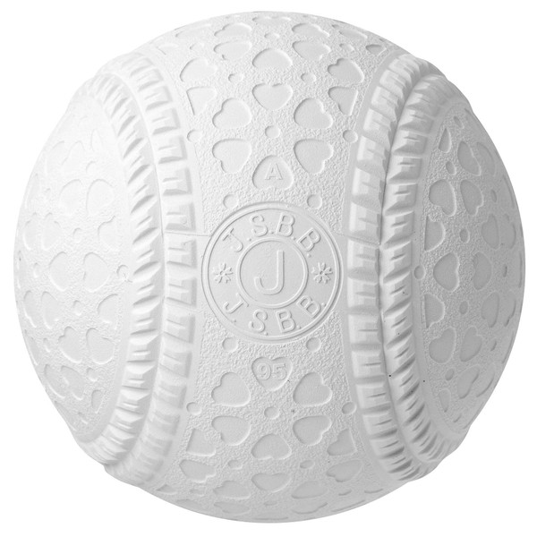 NAIGAI 133210 Soft Baseball Ball, Official Ball, No. J (For