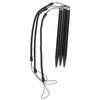 OSALADI 3pcs Capacitive Stylus Pens with Anti-Loss Spring Rope Portable