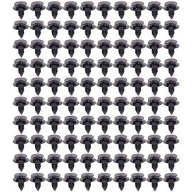 HouYeen Hidden Trim Panel Fixing Clips for VW Transporter T4 T5 Lining Carpet Board Black Pack of 100