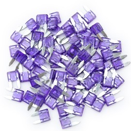 160 Pcs 3Amp Mini Fuse, 3 A Mini Car Blade Automotive Fuses for Car RV Truck SUV Motorcycle Boat