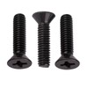 KOSJETHAS #6-32 x 3/8" Flat Head Machine Screws Black Finish