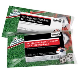 Ligakakao.de Men's Gift Set is Now the Little Therapy Suitable for SC Freiburg Fan Merchandise Fans