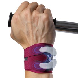 Fitomo Ultra Thin TFCC Wrist Brace for TFCC Tear with 3D Cushion Pads, Ulnar Wrist Brace for Ulnar Sided Wrist Pain, Adjustable Compression Wrist Wrap for Sports Tennis Golf Weight Bearing, 1 Pack