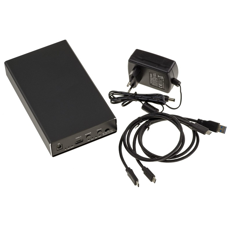 KALEA-INFORMATIQUE Aluminum USB Enclosure for HDD SATA 2.5 3.5 and