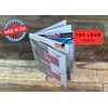 TOP LOAD Heavy Duty Vinyl 6 Pages Hipster Wallet Inserts