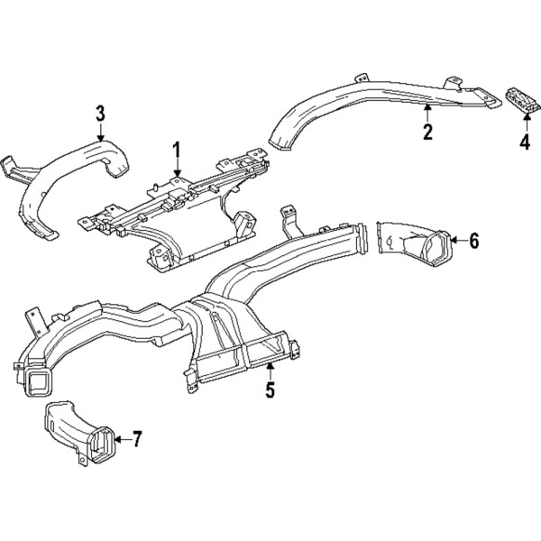 GM Genuine GM F (S)Duct 26362666