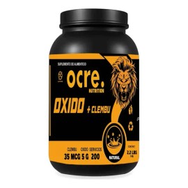 Óxido Nítrico + Clembuterol Ocre Nutrition 1 Kg Pre-entreno