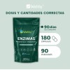 Wellthy Enzimas Digestivas 180 Cápsulas Sabor Sin Sabor