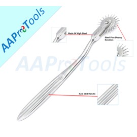 AAProTools Wartenberg Pin Wheel/Pinwheel Single (1) Head 7" Length Diagnostic Instruments