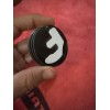 Forgiato center cap logo decal emblem sticker black with White