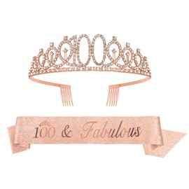 100th Birthday Decorations, 100th Birthday Gifts for Women, 100th Birthday, 100th Birthday Party Supplies, 100th Birthday Gift Ideas, Gifts for 100th Birthday, 100th Birthday Decorations for Women