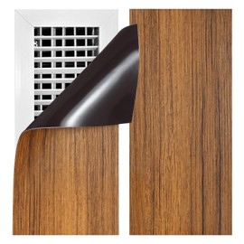 TIXIPEM Magnetic Vent Covers [1pcs] - Vent Covers for Home Floor Use for Floor & Wall & Ceiling Registers & Home and RV & HVAC - [Woodon - 12 x 5.5 in]