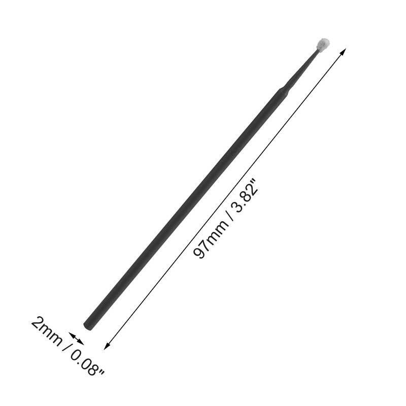 VOCOSTE マイクロアプリケーターブラシ まつげ エクステンション 唇マスカラブラシ まつげ エクステンション 綿棒ラッシュリフトブラシツール セット 100個