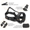 HEELE Dog Muzzle with Head Strap and Adjustable Loop and