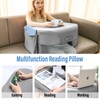 LEBENGURU Reading Pillow for Laptop, Extra Large Armrest Gaming Pillow