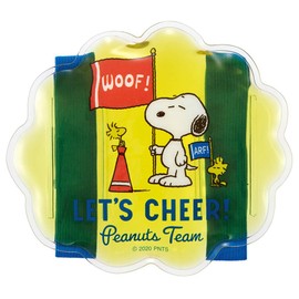 Skater CLBB1 Peanuts Let's Cheer Snoopy Ice Pack with Belt 5.5 x 3.1 inches (14 x 8 cm)