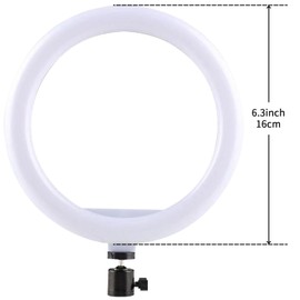 Nayubo Selfie Ring Light with 3 Light Modes and 10 Brightness Levels USB Powered Mini LED Fill Light for YouTube/TIK Tok/Phone/Live Stream/Makeup Shooting/Zoom Meetings