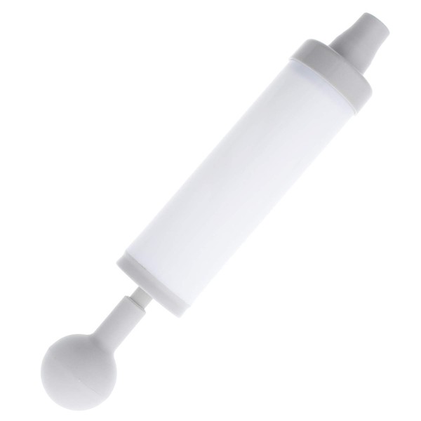 Yachiyo Industry YC-002SU Suction-type Plastic Bottle Crusher, White, Approx. φ2.0 x 11.0 inches (5 x 28 cm)