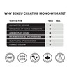 Creatine Monohydrate Powder - Unflavored Creatine for Pre Workout, Athletes