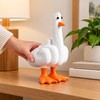 Duck You Gesture Resin Statue – Funny Middle Finger Duck