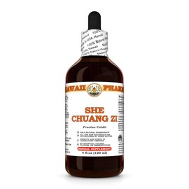 She Chuang Zi (Fructus Cnidii) Dry Fruit Tincture, Made in Hawaii, All Natural, Vegan, Pure Liquid Extract - 4 fl.oz