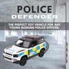 Toyland® 12cm (5") Pull Back & Go Die Cast Police