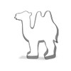 Keewah 5.1 inch Camel Cookie Cutter, Stainless Steel