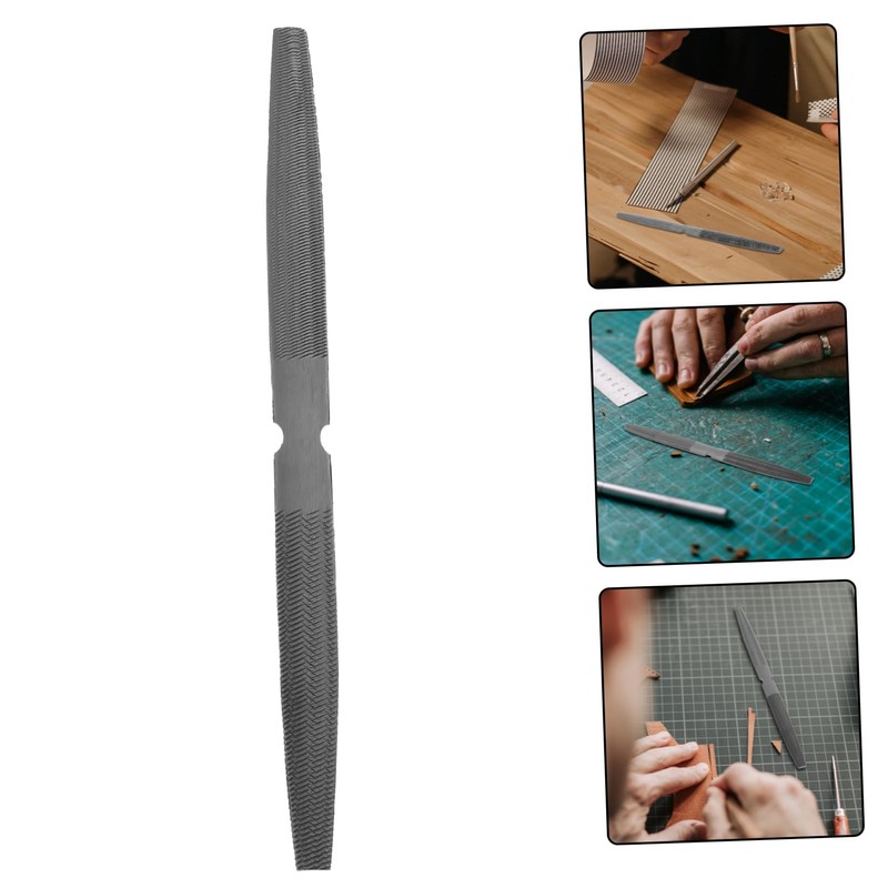 Gatuida Double Ended Half Round Wax File Versatile Carving Tool