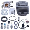 Gubeter 46mm Cylinder Piston Crank Bearing Kit Husqvarna 55 50