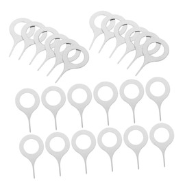 COHEALI SIM Card Removal Tool Kit 100pcs Stainless Steel Ejector Pins for Mobile Phones Universal SIM Card Tray Extraction Tool Convenient and Quick
