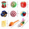 Mumoo Bear 20 Pcs Cat Toys for Indoor Kitten, Collapsible