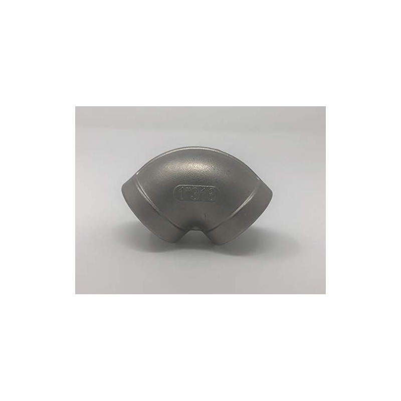 3" 316 Stainless Steel 150# Threaded 90 Degree Elbow Pipe