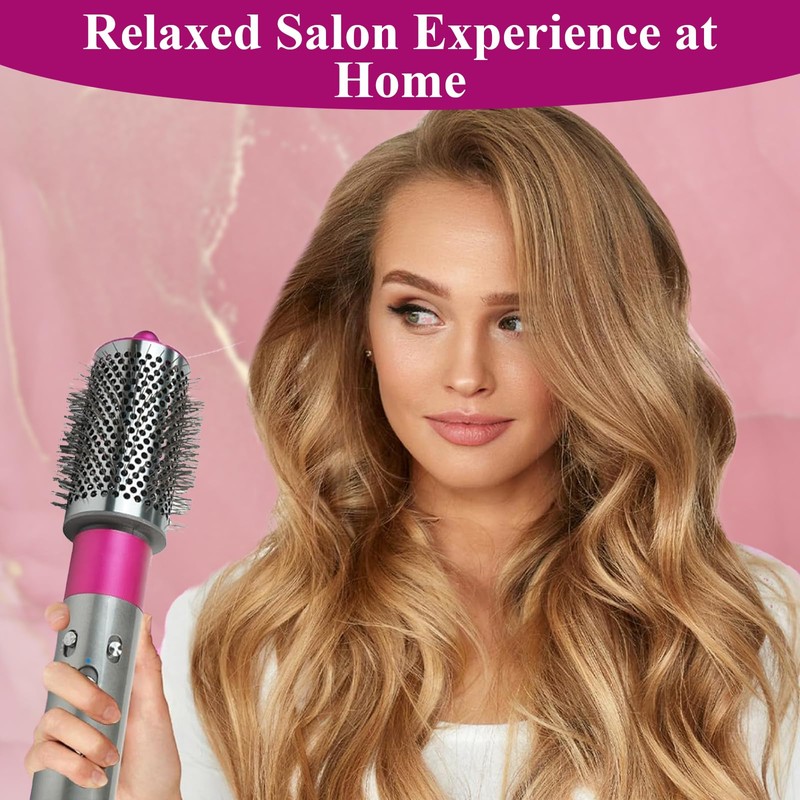 ExcellaElite Round Volumizing Brush for Dyson Airwrap Hair Styler, Large