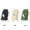 Xuirihusi Moai Tissue Box Holder with Headphone Holder, Suitable for