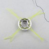 eMagTech Trimmer Head Replacement Silver Aluminum Universal Brushcutter Lawn Mower