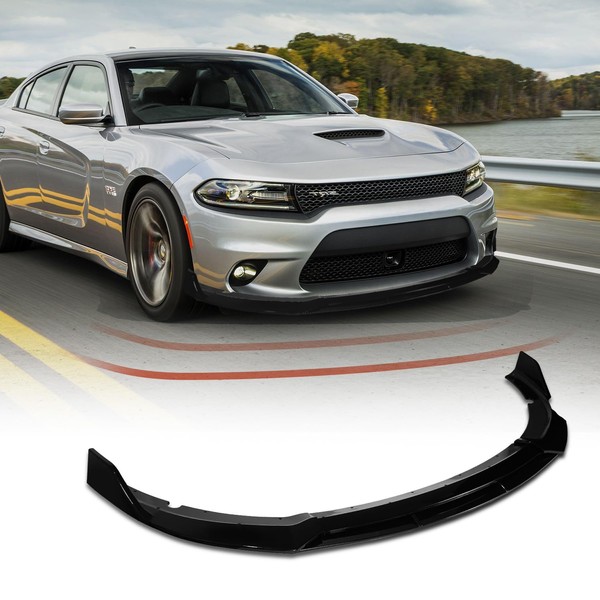 Archaic Front Spoiler for Dodge Charger 2015-2023, Bumper Lip Chin
