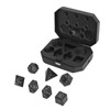 7pcs Electronic Dice LED Rechargeable with Charging Compartment Light Up