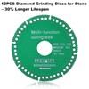 12 Pack Indestructible Disc for Grinder, 4 Inch Tile Cutting